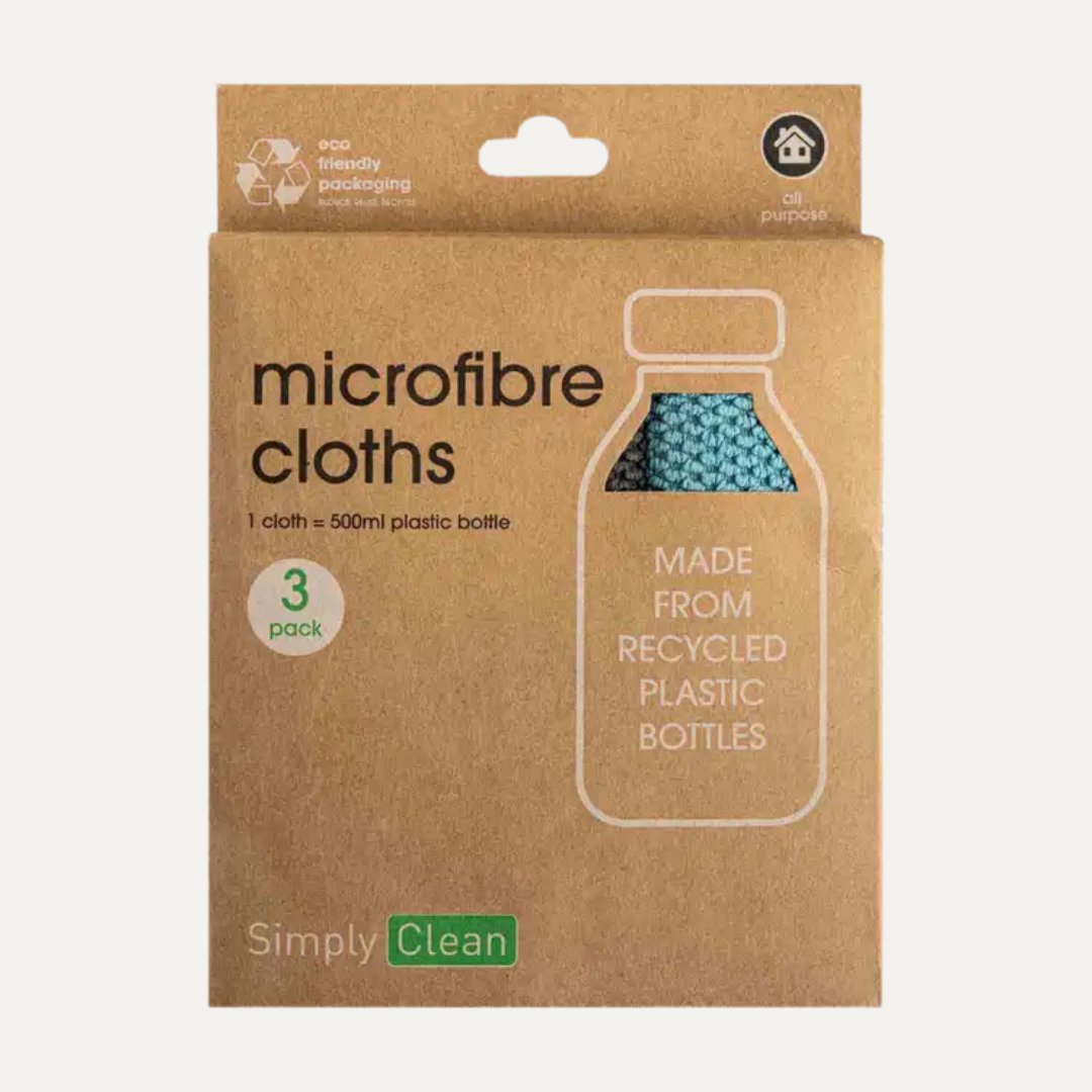 Microfibre Cloths - 3 Pack
